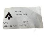 AIGER 169742 Timing Belt #58 - Image 3