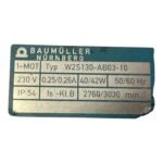 BAUMULLER W2S130-AB03-10 (Geartype: BHS-130/S11333 - Image 4