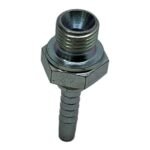 GEEVE HYDRAULICS B.V. 10240-04-04 Slangpilaar - 10 serie - 1/4 BSP buitendraad 60° conus (AGR), staal gegalvaniseerd - Image 4