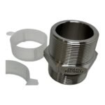 BERKEL INDUSTRIAL Z101432 S.S. ADAPTOR MALE 60º - MALE 2" BSP 2" NPT - Image 5