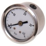 ECO Pressure gauge connection Rear 40mm  Inox Glyc 40mm 0/4bar