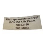 ELVZ spaanplaatschroef 4,5x25mm PZ elvz 08422150 - Image 5