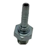 GEEVE HYDRAULICS B.V. 10240-04-04 Slangpilaar - 10 serie - 1/4 BSP buitendraad 60° conus (AGR), staal gegalvaniseerd - Image 4