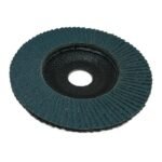 GLOBE 2825 Inox Flap Disc 125mm x 22.23mm - 80 Grit for Stainless Steel - Image 2