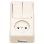 MERTEN 386554 (4045017) combi wandcontactdoos - Image 2