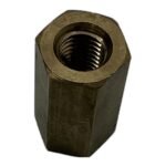 NEUTRAL brass hexagonal coupling nuts with M12 thread and 36mm length - Image 3