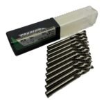 PHANTOM 11.160.0580 HSS Stub Drill Bit 5.8mm – PCD 10-Pack Extra Short DIN 1897N