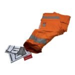 PORTWEST FR93 Bizflame Ultra Coverall Orange - Size XL Regular - Image 3