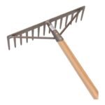 STREUDING Hark tuin 14-tands recht met steel - Image 3