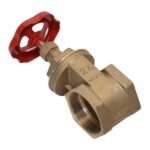 UNKNOWN 2,5"PN20 Brass Gate Valve - Image 2
