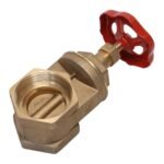 UNKNOWN 2,5"PN20 Brass Gate Valve - Image 4