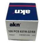 AKN 637/8-2Z/SS (100pcs) - Image 2