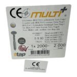 MULTI+ TX25 5X80 CR3 Torx-Ttap screws - Image 5