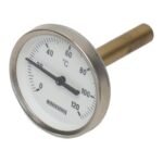 BITHERMA Bimetallic thermometer 63 mm 1/2" external
