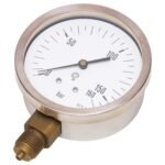 ECO Manometer: 0/160 bar, Under, 100 mm, 51242, Inox