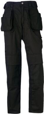 HELLY HANSEN Worktrousers 76438-990-C58, Black, Size: W41/L34
