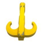SAPEM 8T Ramshorn Double Crane Hook Extended Shank Type 91926 - Image 2