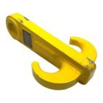 SAPEM 8T Ramshorn Double Crane Hook Extended Shank Type 91926 - Image 3