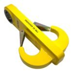 SAPEM 8T Ramshorn Double Crane Hook with Safety Latches Type 94550-C - Image 3