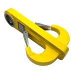 SAPEM 8T Ramshorn Double Crane Hook with Safety Latches Type 94550-C - Image 3