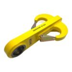 SAPEM 8T Ramshorn Double Crane Hook with Safety Latches Type 94550-C - Image 4