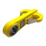 SAPEM 8T Ramshorn Double Crane Hook with Safety Latches Type 94550-C - Image 4