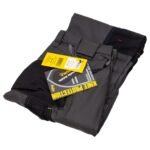 SNICKERS 3212 7404 040, DuraTwill trousers, Dark Grey/Black, Size: 040 - Image 2