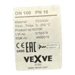 VEXVE DN100 PN16 Steel Ball Valve 103100 - Image 4